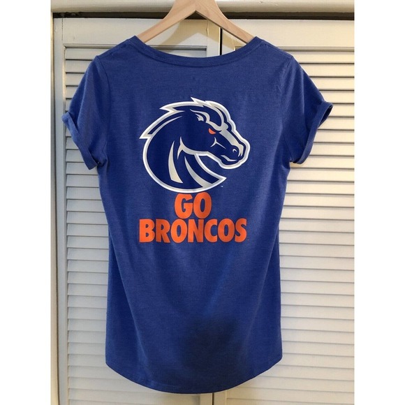 Nike Women’s Denver Broncos Slim Fit Tee XL Blue - Picture 4 of 4
